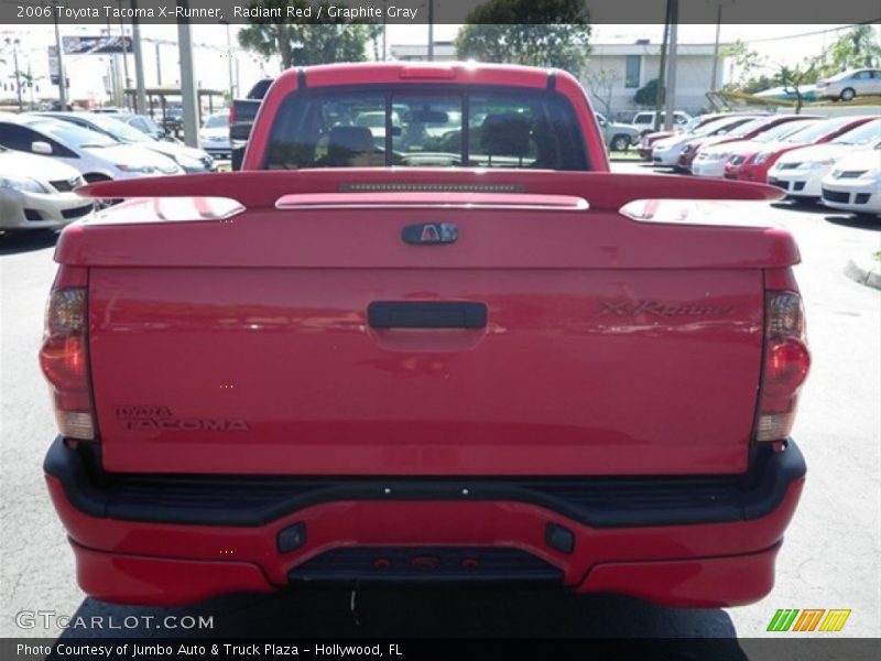 Radiant Red / Graphite Gray 2006 Toyota Tacoma X-Runner