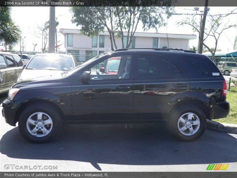 Ebony Black / Gray 2006 Kia Sorento LX 4x4