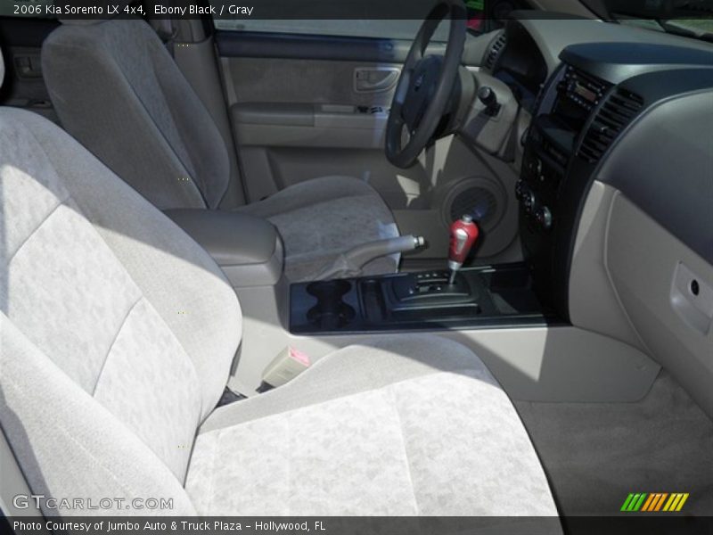 Ebony Black / Gray 2006 Kia Sorento LX 4x4