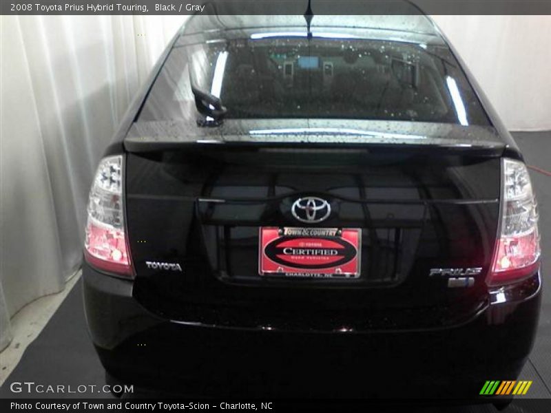Black / Gray 2008 Toyota Prius Hybrid Touring