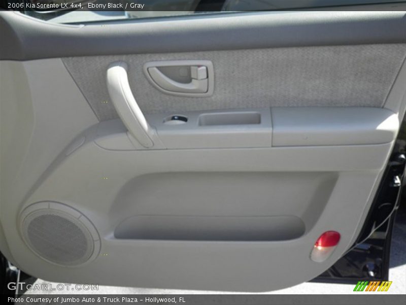 Ebony Black / Gray 2006 Kia Sorento LX 4x4