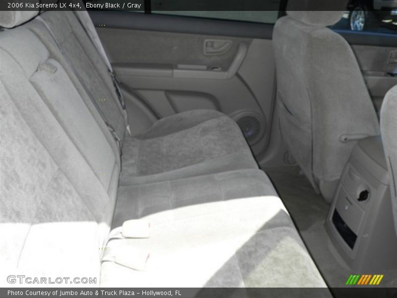 Ebony Black / Gray 2006 Kia Sorento LX 4x4