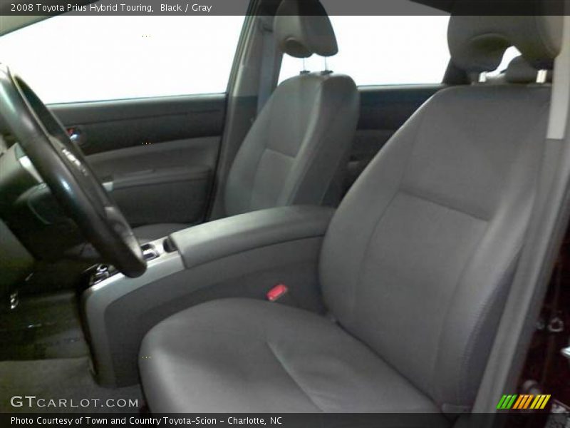 Black / Gray 2008 Toyota Prius Hybrid Touring
