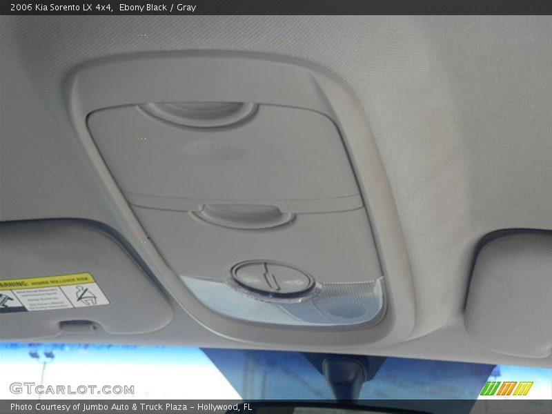 Ebony Black / Gray 2006 Kia Sorento LX 4x4