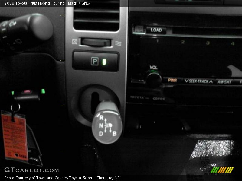 Black / Gray 2008 Toyota Prius Hybrid Touring