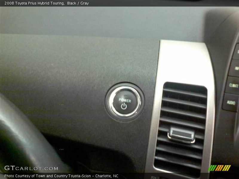 Black / Gray 2008 Toyota Prius Hybrid Touring