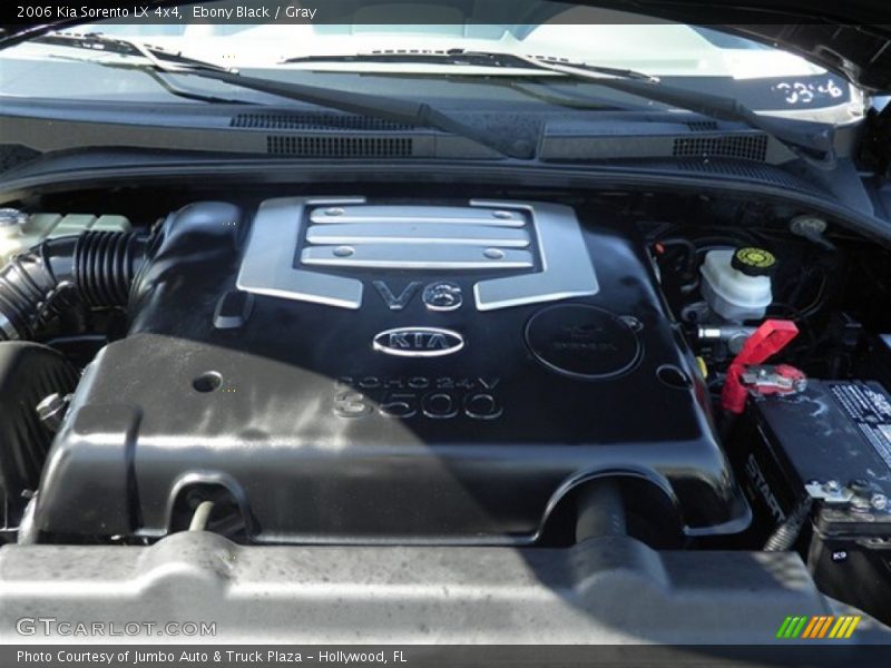 Ebony Black / Gray 2006 Kia Sorento LX 4x4