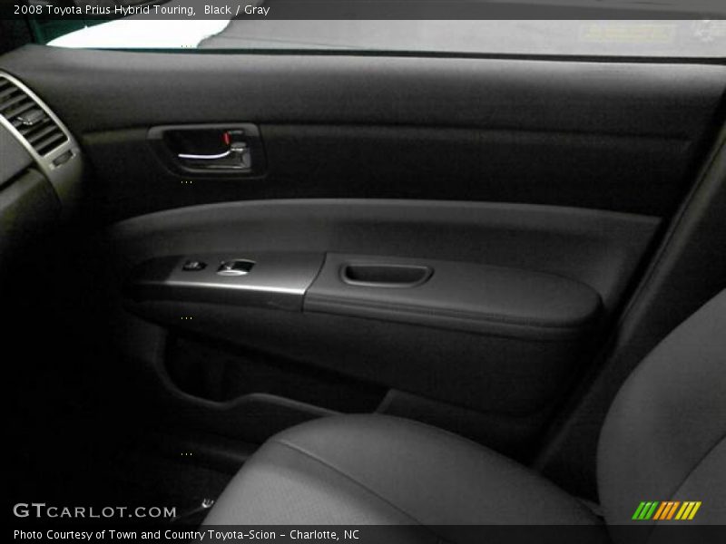 Black / Gray 2008 Toyota Prius Hybrid Touring
