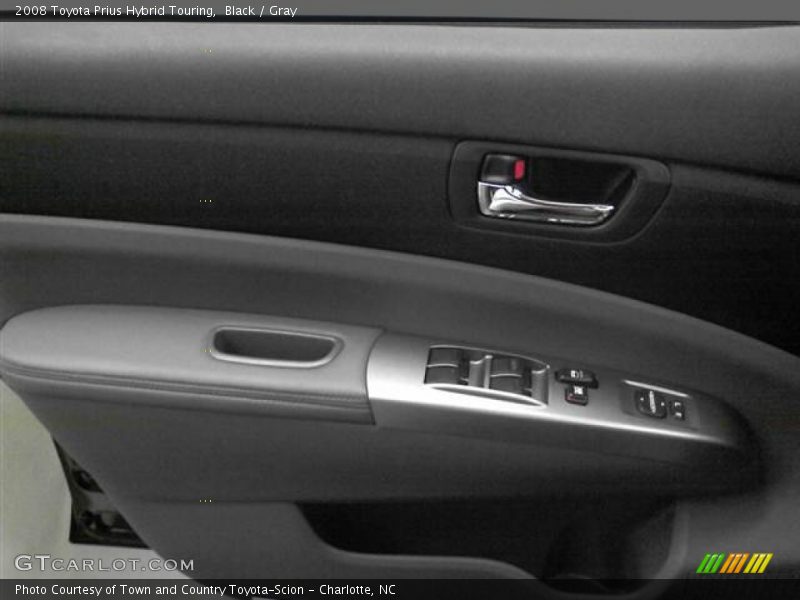 Black / Gray 2008 Toyota Prius Hybrid Touring