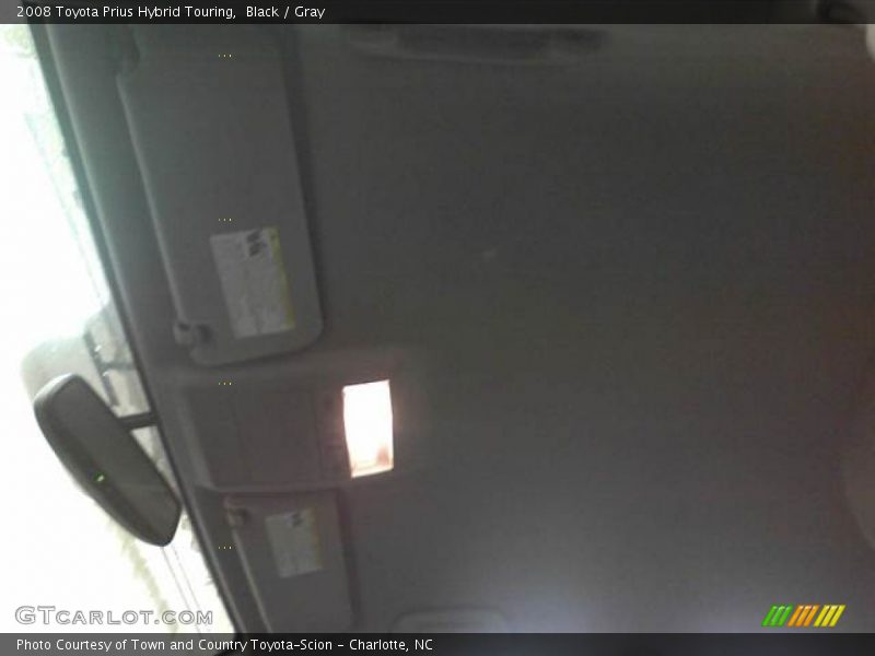 Black / Gray 2008 Toyota Prius Hybrid Touring