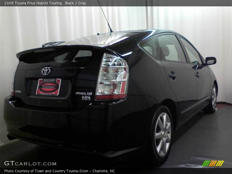 Black / Gray 2008 Toyota Prius Hybrid Touring