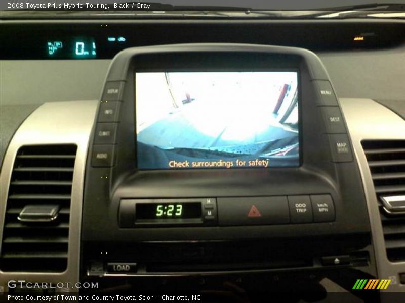 Black / Gray 2008 Toyota Prius Hybrid Touring
