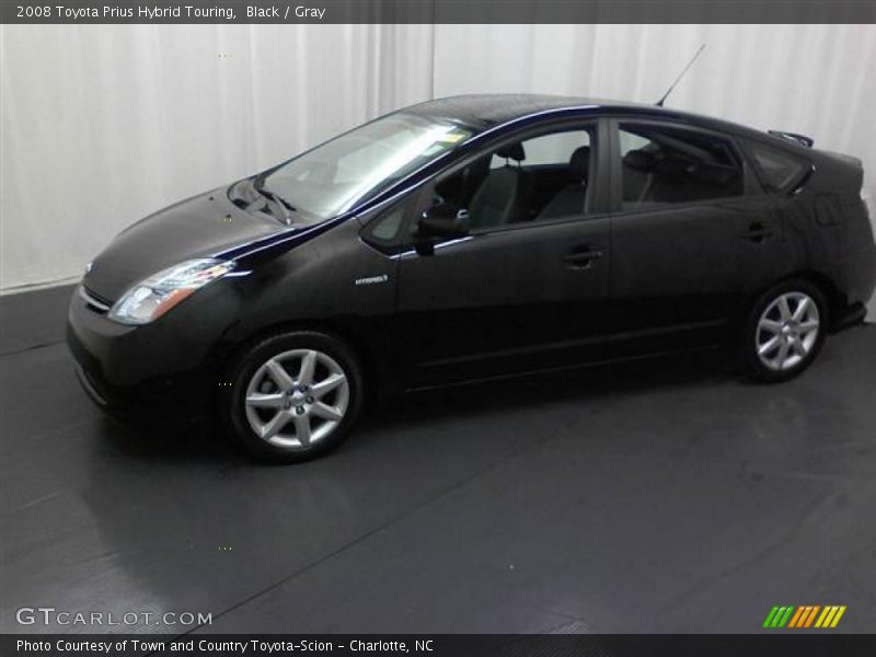 Black / Gray 2008 Toyota Prius Hybrid Touring