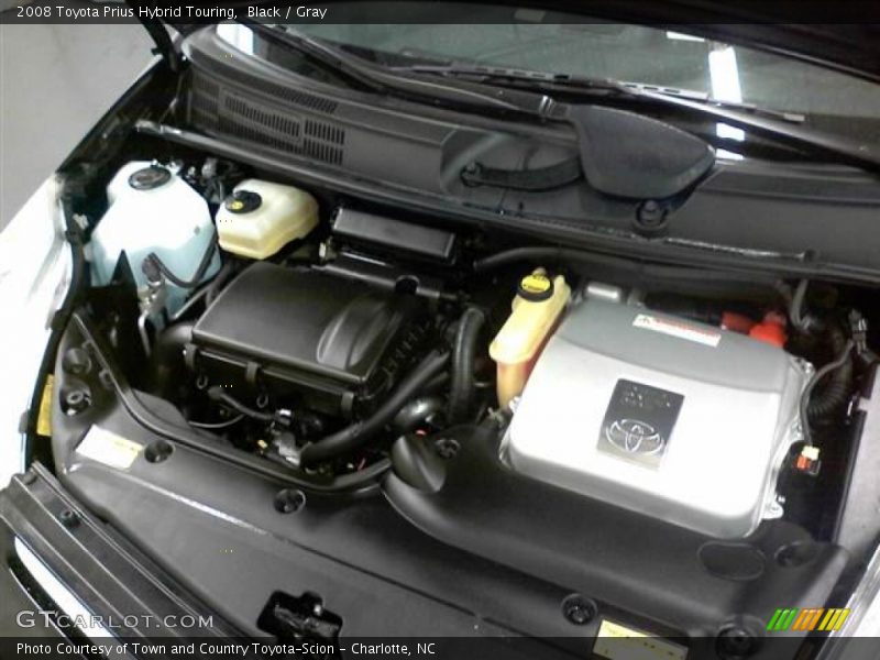 Black / Gray 2008 Toyota Prius Hybrid Touring