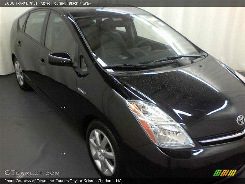 Black / Gray 2008 Toyota Prius Hybrid Touring