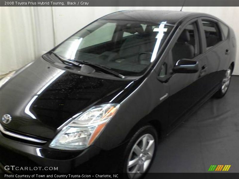 Black / Gray 2008 Toyota Prius Hybrid Touring