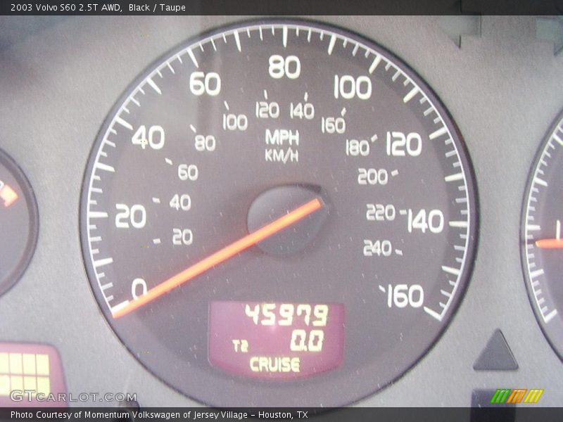 Black / Taupe 2003 Volvo S60 2.5T AWD