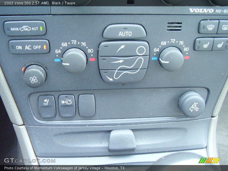 Black / Taupe 2003 Volvo S60 2.5T AWD