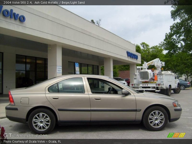 Ash Gold Metallic / Beige/Light Sand 2004 Volvo S60 2.4