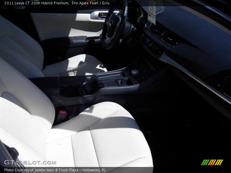 Fire Agate Pearl / Ecru 2011 Lexus CT 200h Hybrid Premium