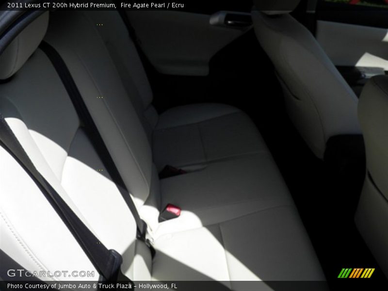 Fire Agate Pearl / Ecru 2011 Lexus CT 200h Hybrid Premium