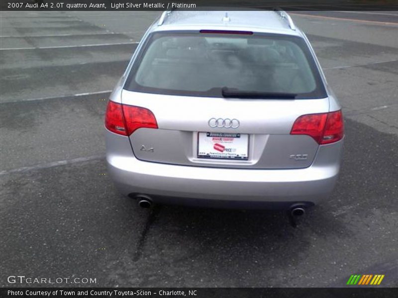 Light Silver Metallic / Platinum 2007 Audi A4 2.0T quattro Avant