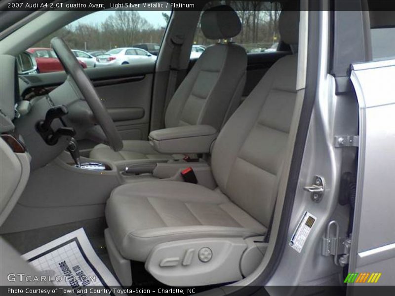 Light Silver Metallic / Platinum 2007 Audi A4 2.0T quattro Avant