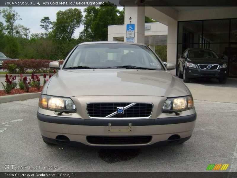 Ash Gold Metallic / Beige/Light Sand 2004 Volvo S60 2.4