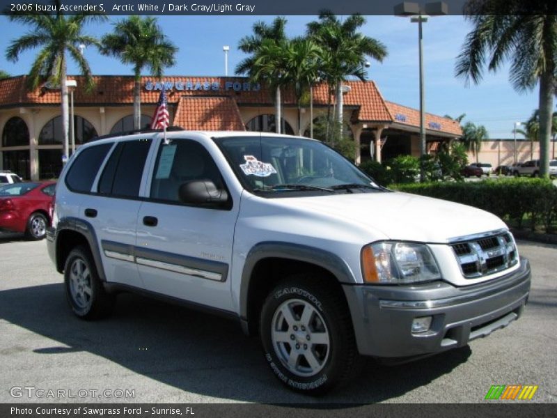 Arctic White / Dark Gray/Light Gray 2006 Isuzu Ascender S