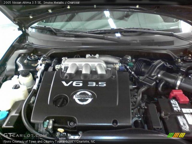Smoke Metallic / Charcoal 2005 Nissan Altima 3.5 SE