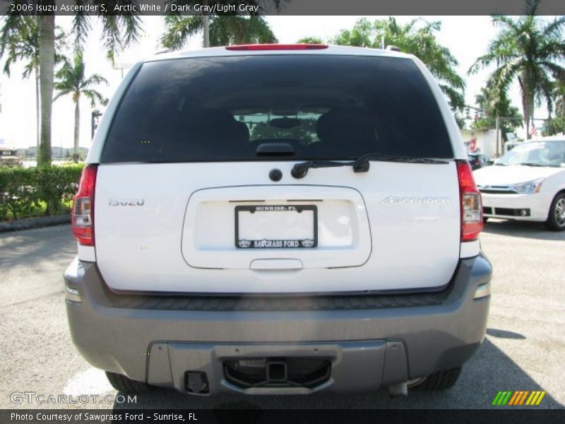 Arctic White / Dark Gray/Light Gray 2006 Isuzu Ascender S