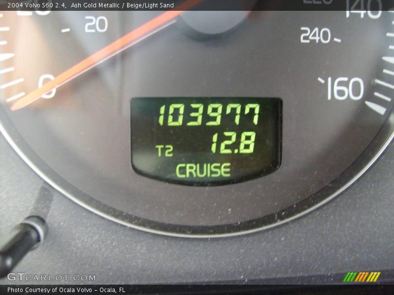 Ash Gold Metallic / Beige/Light Sand 2004 Volvo S60 2.4