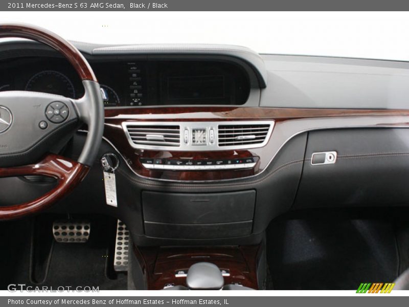 Black / Black 2011 Mercedes-Benz S 63 AMG Sedan