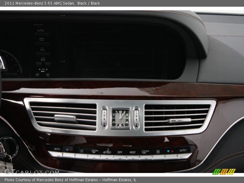 Black / Black 2011 Mercedes-Benz S 63 AMG Sedan