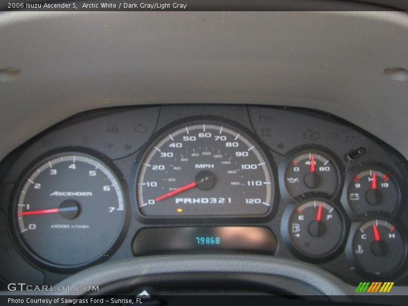  2006 Ascender S S Gauges