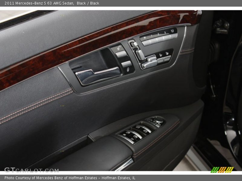 Black / Black 2011 Mercedes-Benz S 63 AMG Sedan