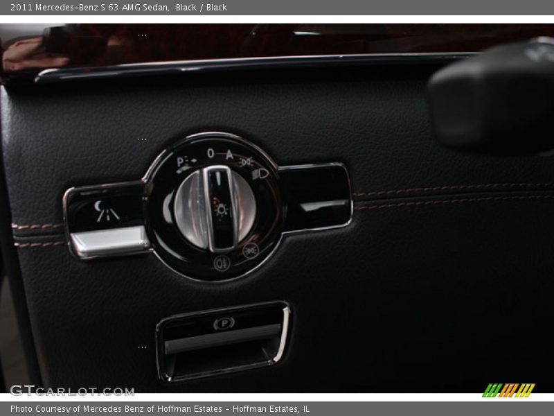 Black / Black 2011 Mercedes-Benz S 63 AMG Sedan