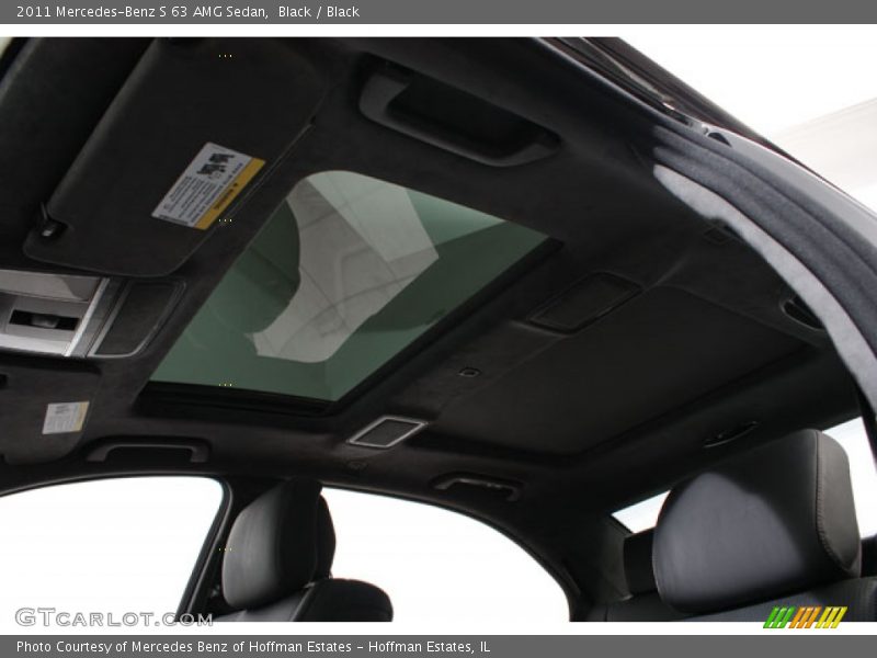 Black / Black 2011 Mercedes-Benz S 63 AMG Sedan