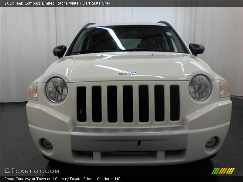 Stone White / Dark Slate Gray 2010 Jeep Compass Limited