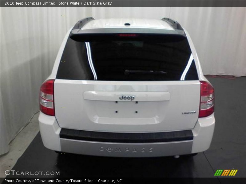 Stone White / Dark Slate Gray 2010 Jeep Compass Limited