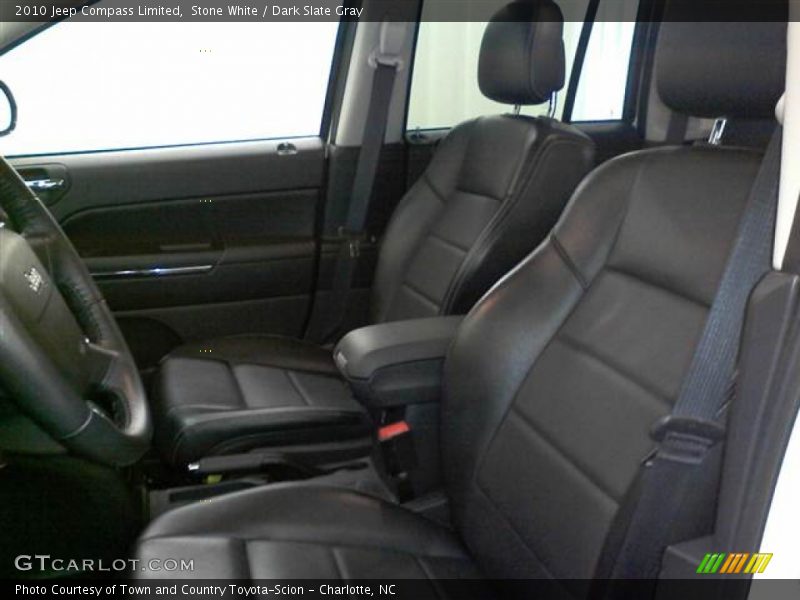 Stone White / Dark Slate Gray 2010 Jeep Compass Limited