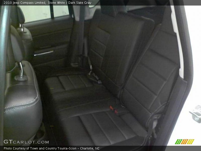 Stone White / Dark Slate Gray 2010 Jeep Compass Limited