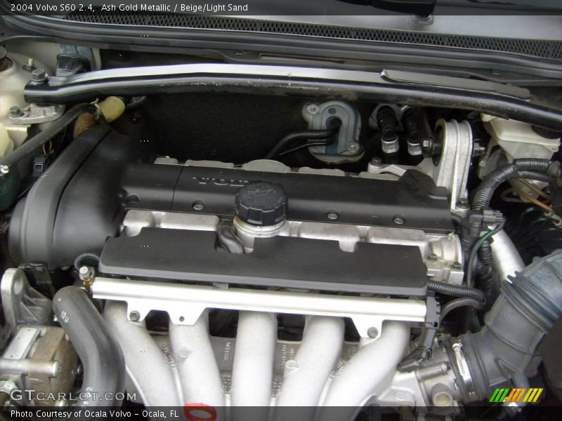 Ash Gold Metallic / Beige/Light Sand 2004 Volvo S60 2.4