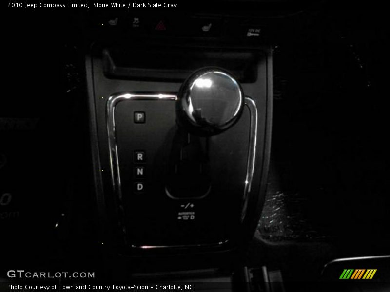 Stone White / Dark Slate Gray 2010 Jeep Compass Limited