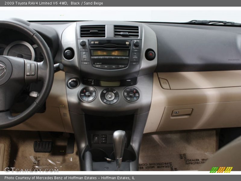Black / Sand Beige 2009 Toyota RAV4 Limited V6 4WD