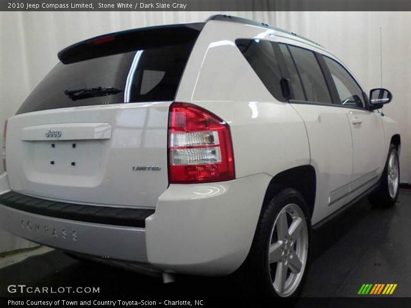 Stone White / Dark Slate Gray 2010 Jeep Compass Limited
