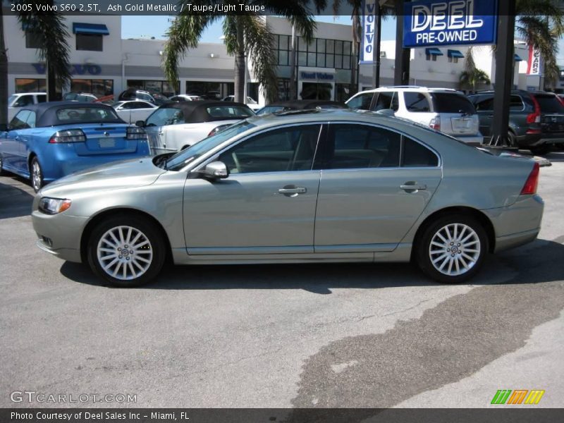 Ash Gold Metallic / Taupe/Light Taupe 2005 Volvo S60 2.5T