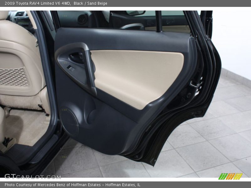 Black / Sand Beige 2009 Toyota RAV4 Limited V6 4WD
