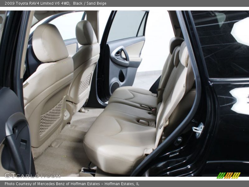 Black / Sand Beige 2009 Toyota RAV4 Limited V6 4WD