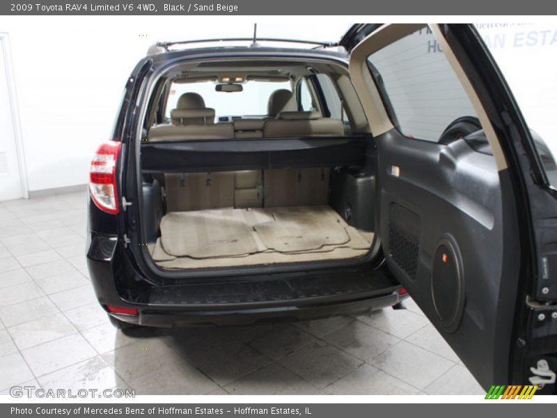 Black / Sand Beige 2009 Toyota RAV4 Limited V6 4WD